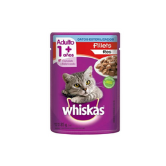 24 Sobres Whiskas par Gato Esterilizado Sabor a elegir