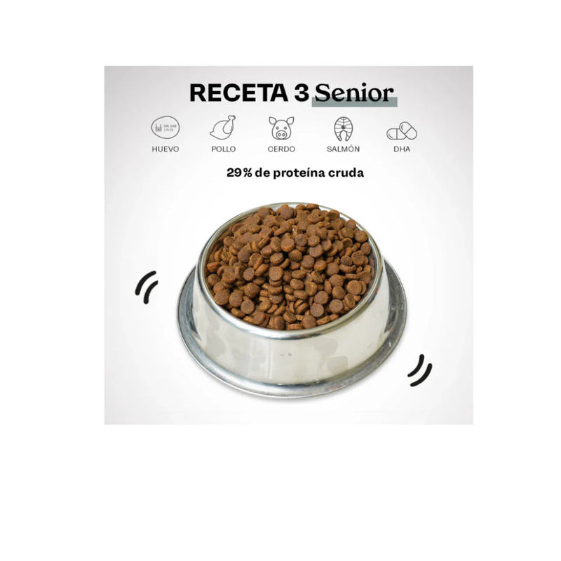 Maka Receta 3 Senior 2kg para perro senior +7