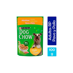20 Sobres Dog Chow Adulto Raza Pequeña de 100 grs Sabores a elegir