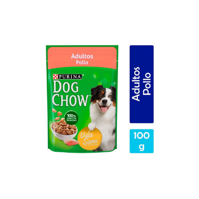 20 Sobres Dog Chow Adulto de 100 grs Sabores a elegir
